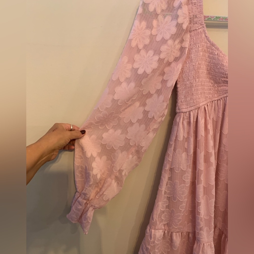 NWT THIRTY THIRTY Floral Pink Dress - Picture 2 of 7